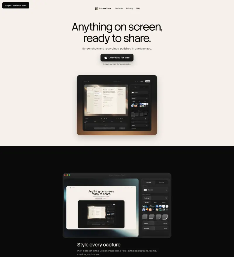 ScreenTune
