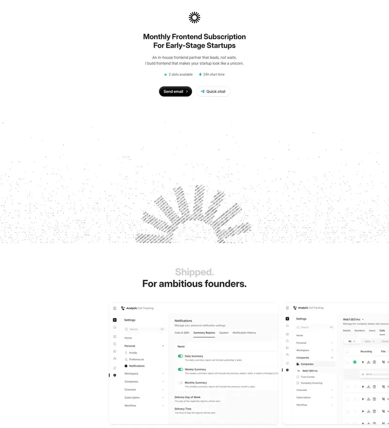Frontend Supply