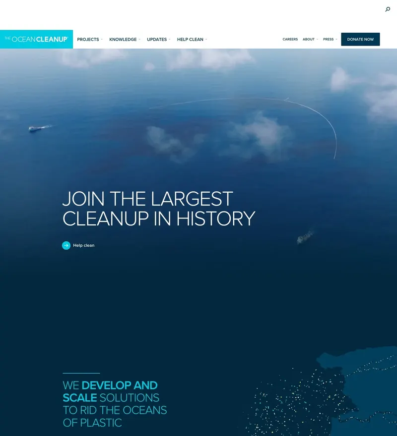 The Ocean Cleanup