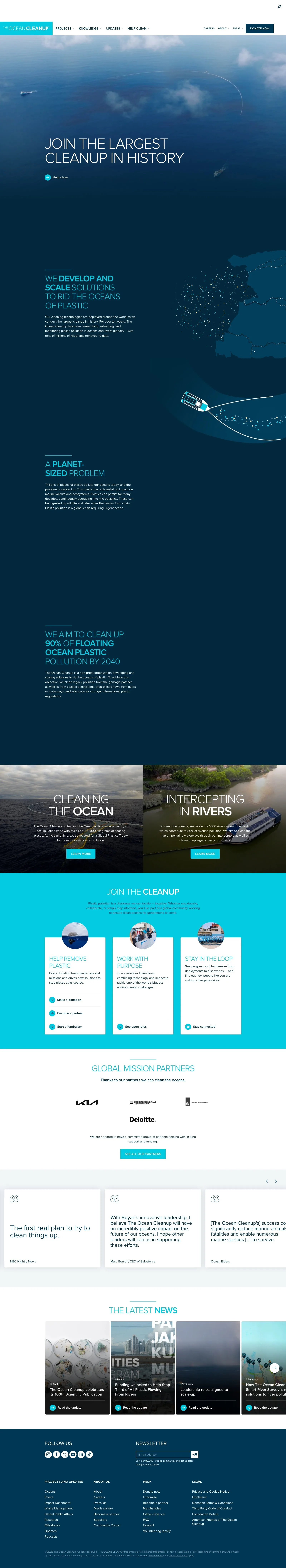 The Ocean Cleanup