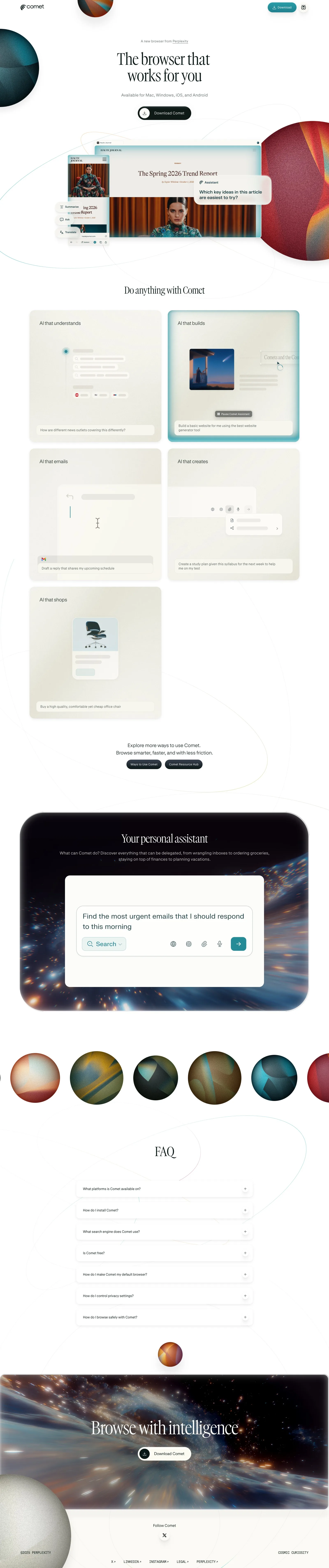 Comet Browser