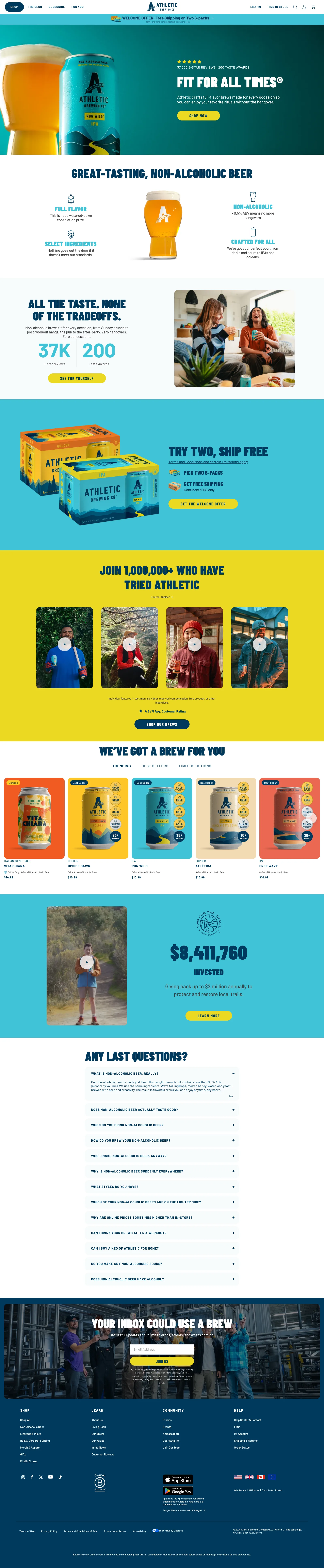 Athletic Brewing