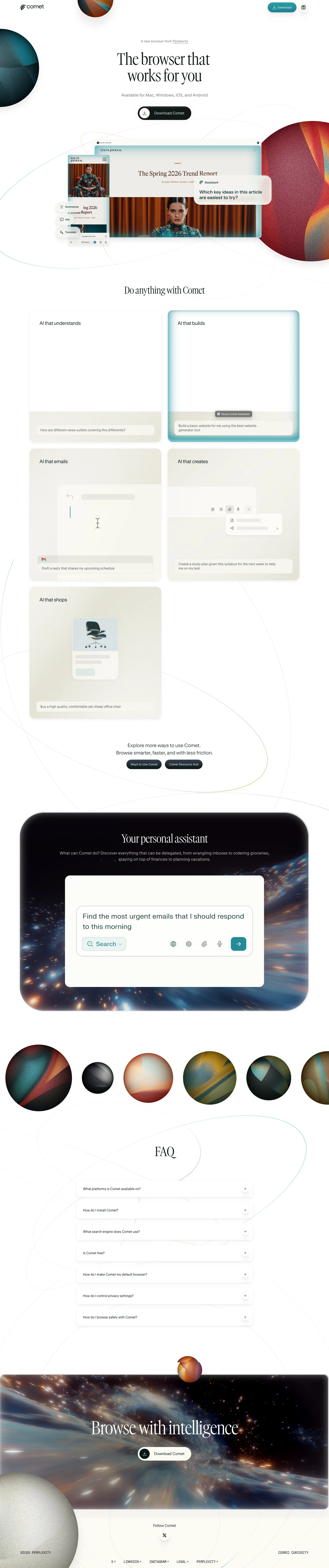 Comet Browser