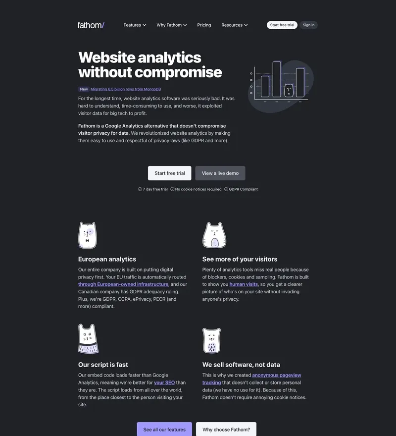 Fathom Analytics