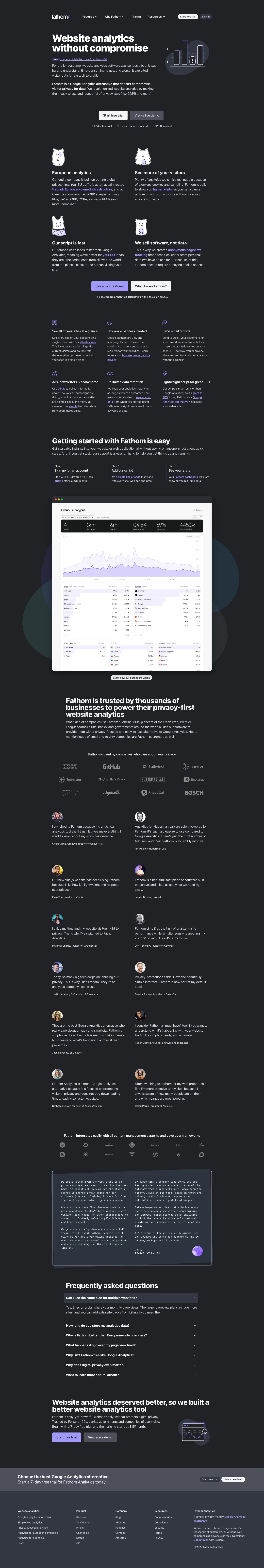 Fathom Analytics
