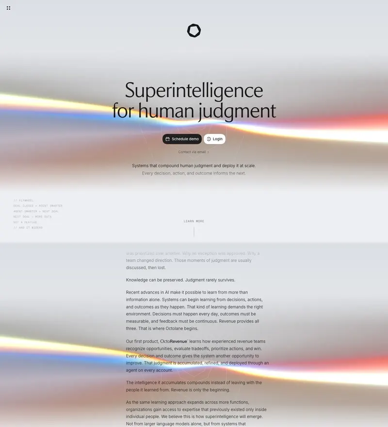Octolane · Revenue Superintelligence